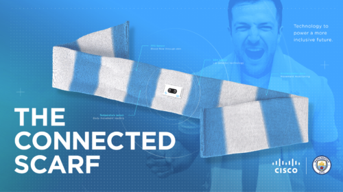 The Connected Scarf - Cisco and Man City
