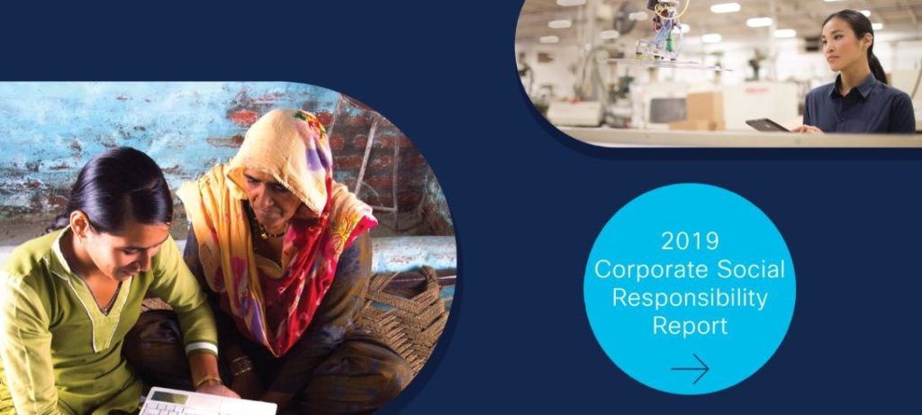 Corporate Social Responsibility Report graphic 