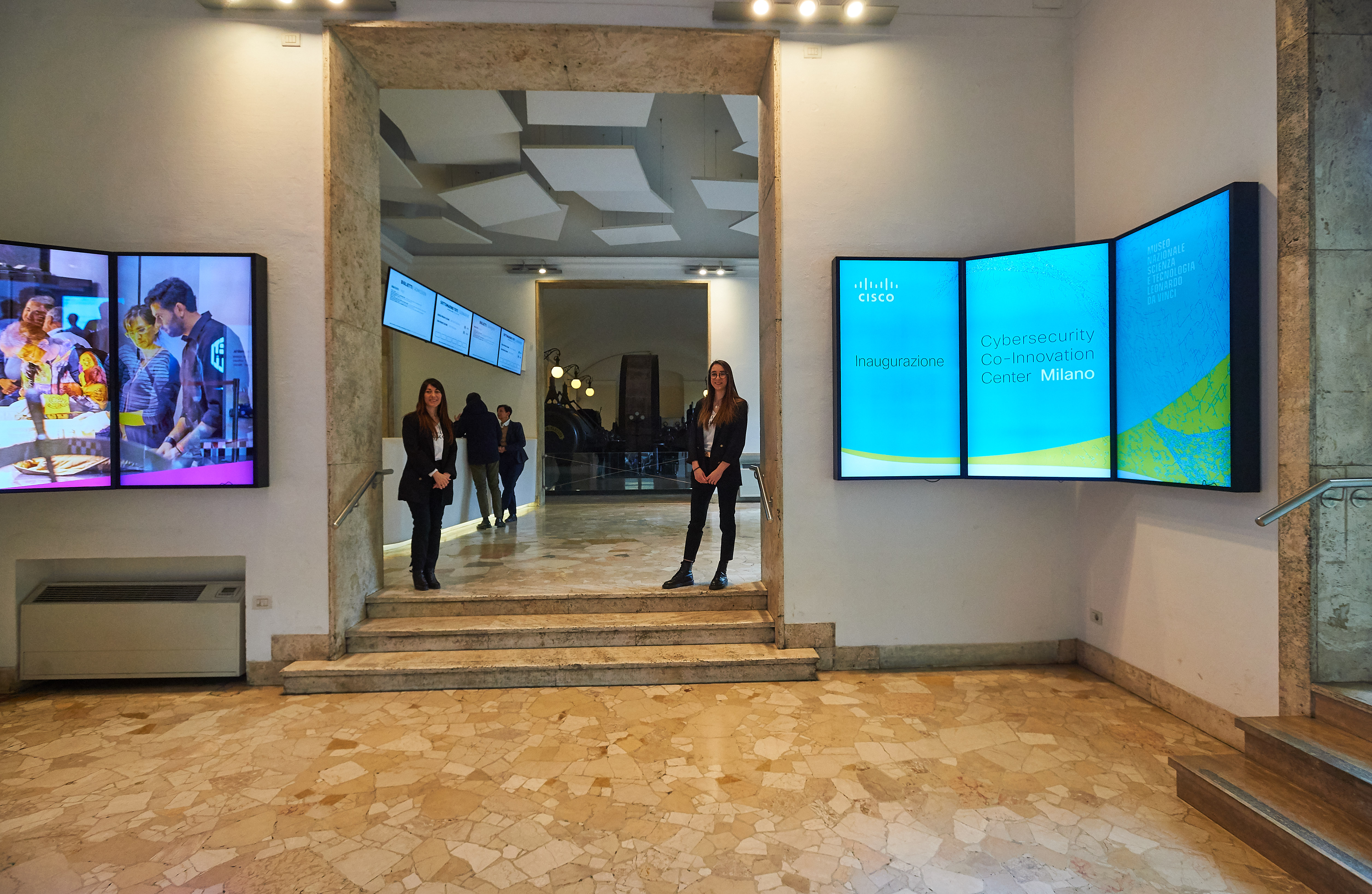 Cisco’s new Cybersecurity Co-Innovation Center inside one of Europe’s most famous museums