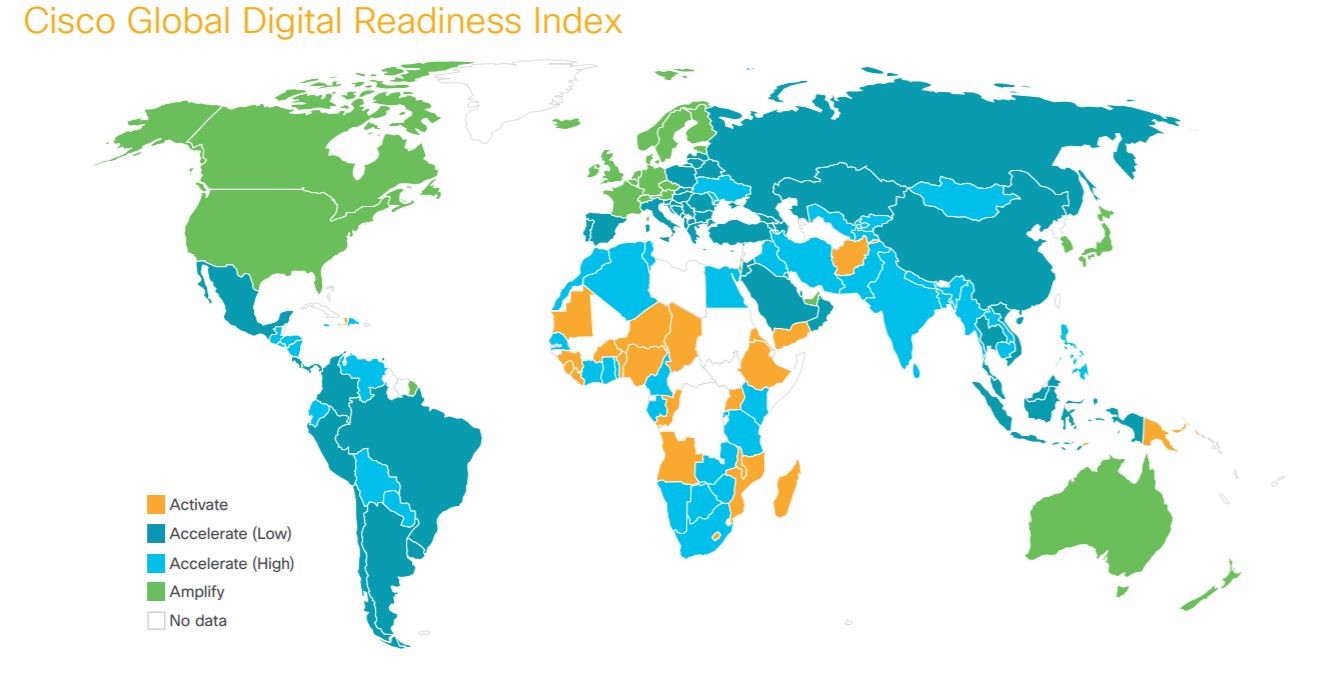 The Digital Readiness Index: transforming economies through technology