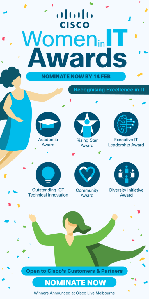 Cisco Women in IT Awards - Nominate now