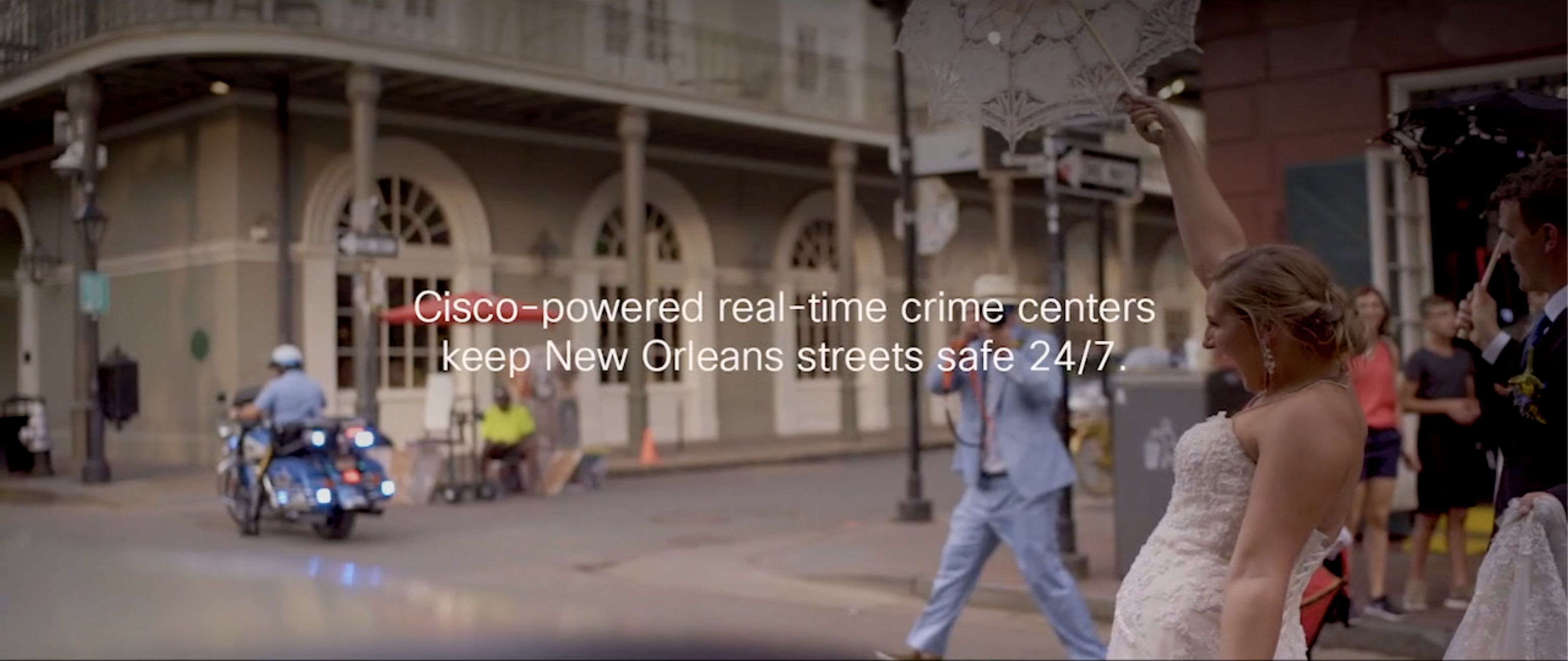 Cisco-powered real-time crime centers help keep New Orleans streets safe 24/7