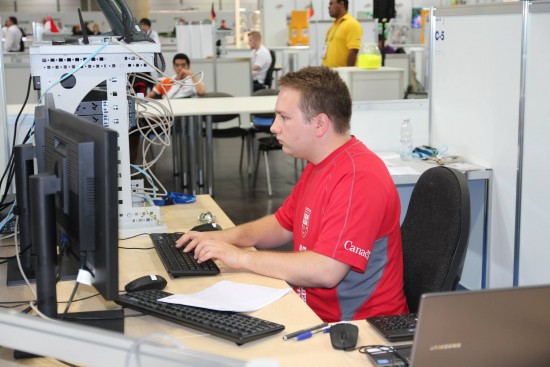 Jean-Philippe competes at WorldSkills 2013 in Leipzig, Germany