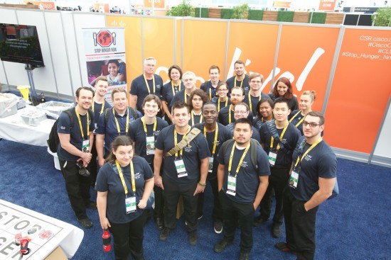 The Cisco Networking Academy Dream Team at Cisco Live US 2015 in San Diego, California