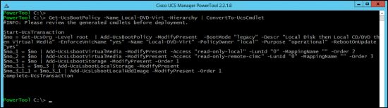 ConvetTo-UcsCmdlet Output