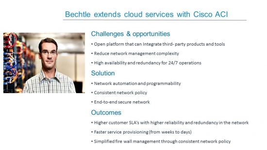 Bechtle extends cloud services with Cisco ACI