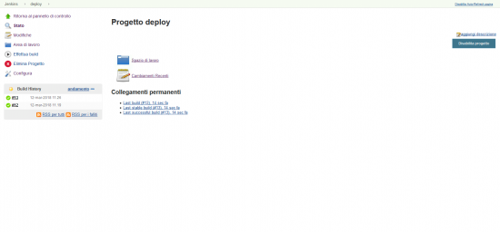 Jenkins: deployment of the PetClinics application through CloudCenter