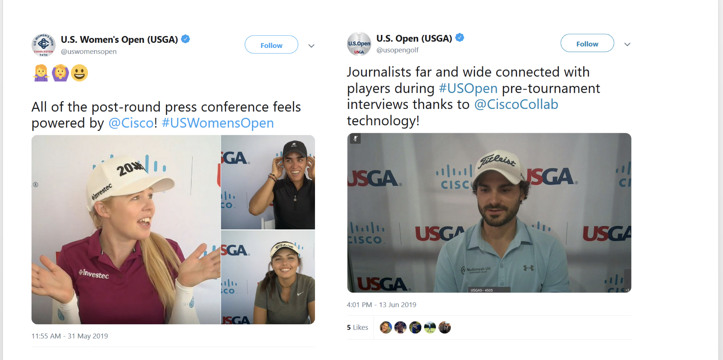 How USGA uses our technology