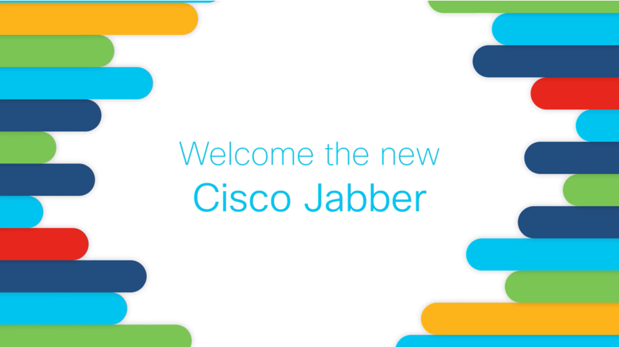 Welcome to the new Cisco Jabber