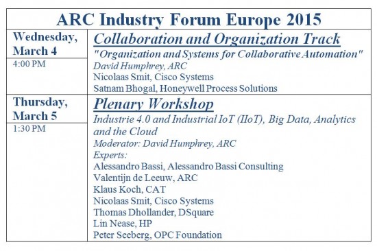 ARC Forum 2015 Ams