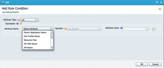 Firewall Rule using VM attributes