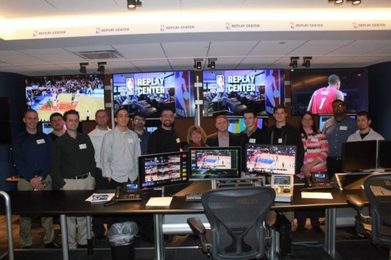 The Cisco Networking Academy Dream Team visited the NBA offices earlier this week