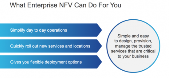 Some of the benefits that enterprises can gain from Enterprise NFV