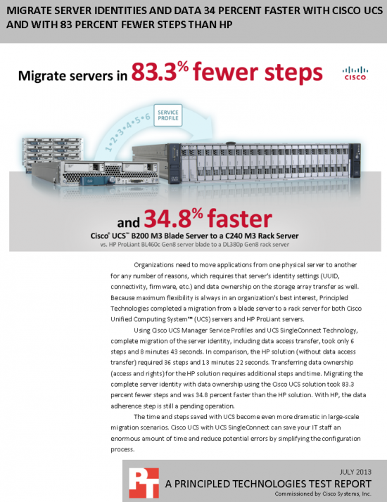 Blade to rack migration Paper