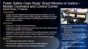 Brazil Ministry of Justice - Mobile Command and Control Center - Click to learn more!