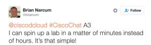 Brian Narcum Cisco Chat dCloud