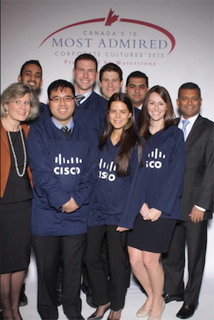 Cisco is a Most Admired Corporate Culture in Canada