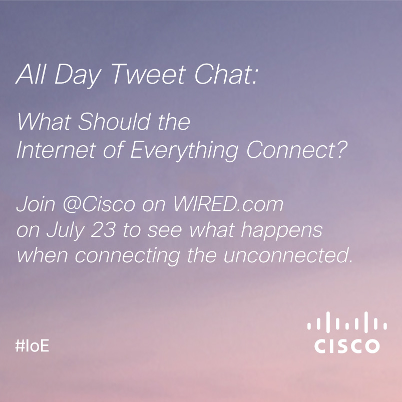 Cisco Tweet Chat WIRED