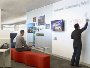 Community Wall at Cisco's Building Eight