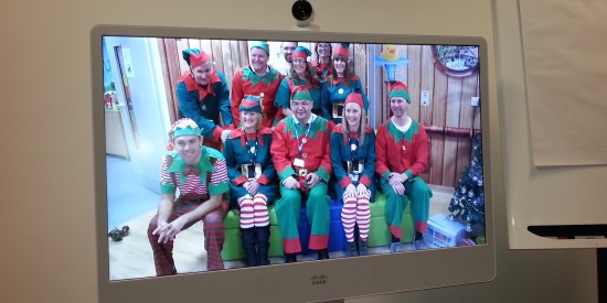 Cisco's elves on telepresence.