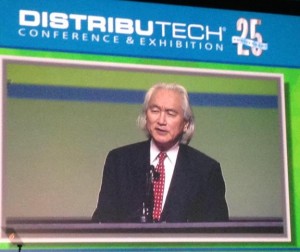 Dr. Michio Kaku speaking at DistribuTECH! 2015