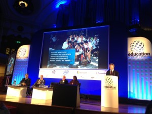 Michael Stevenson, VP Global Education addressing delegates at EWF 2013