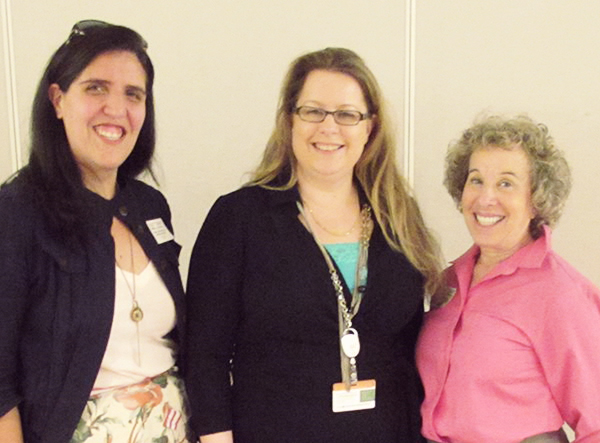 From left: Operation Access’ Marisol Ponce de Leon, Cisco’s Cindy Cooley, and Operation Access’ Ellen Kaufman.