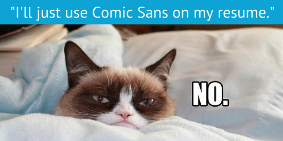 Grumpy Cat Resume Meme