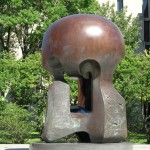 Henry Moore Nuclear Energy sculpture