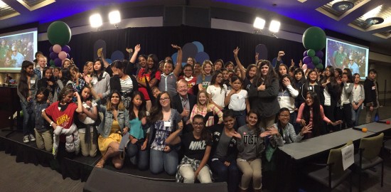 More than 100 girls attended Girls Power Tech on Cisco's San Jose campus , where they found inspiration to pursue careers in IT.