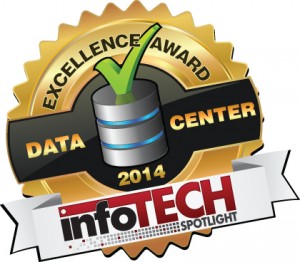 infoTECH Spotlight Data Center Excellence Award Logo