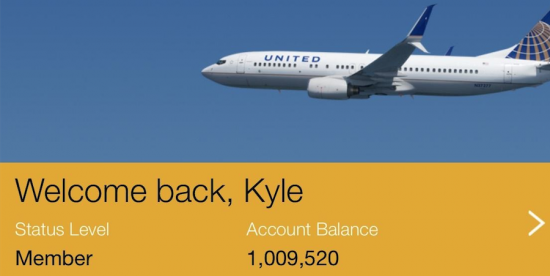 Kyle's United Miles