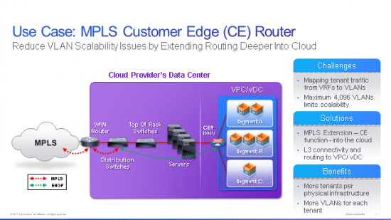 MPLS Customer Edge Router