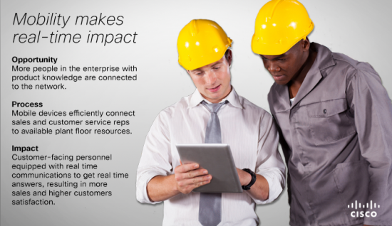Mobility Makes Real-time Impact_Cisco Manufacturing
