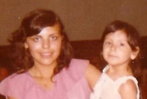 Silvia and her mom