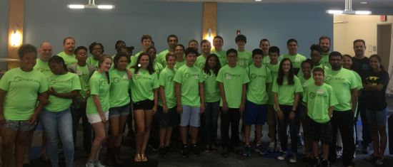 Cisco RTP hosted over 30 local students on campus during last week’s CyberCamp 