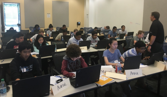 Students in San Jose participated in practical, hands-on activities, inspiring the young men and women to pursue careers in the cybersecurity field. 