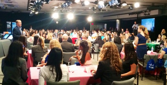 Cisco CEO John Chambers addresses Cisco senior leaders and 100 Girls Scouts at Cisco Headquarters in San Jose, CA