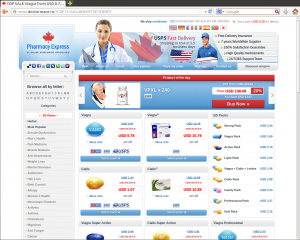 Pharma Landing Page Screen Shot 