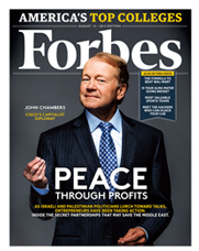 Cisco CEO John Chambers on the cover of Forbes