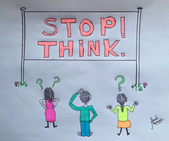 Stop! Think. Sketch Colour