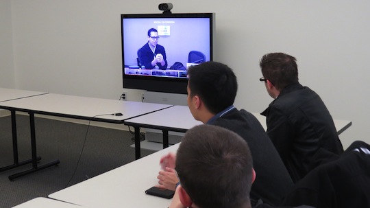 Cisco TelePresence session with 3 of last year's winners.