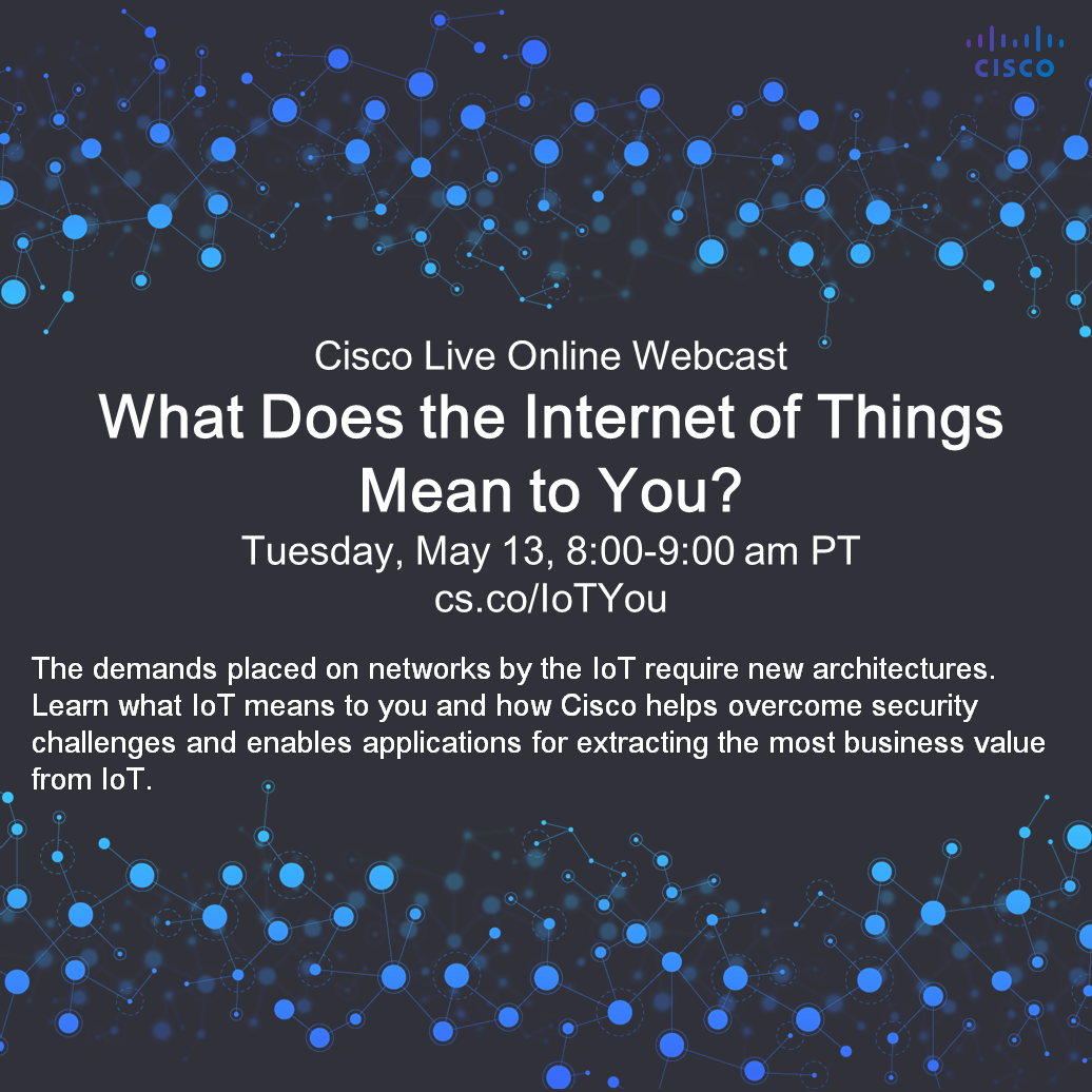 What does IoT Mean to You