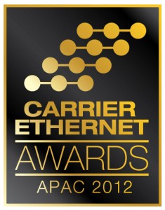 Carrier Ethernet Awards APAC 2012
