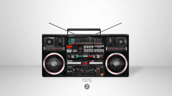 Boombox, circa 1975