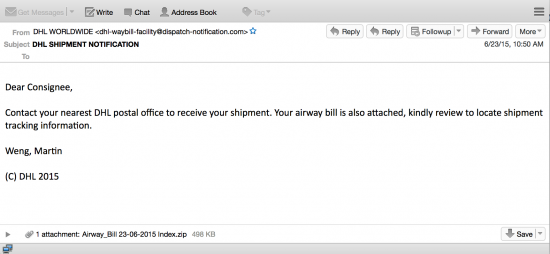 dhl_spam_email