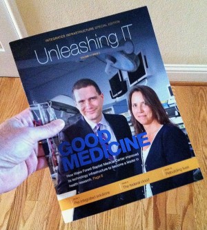 I was delighted when my hardcopy of Unleashing IT arrived in the mail