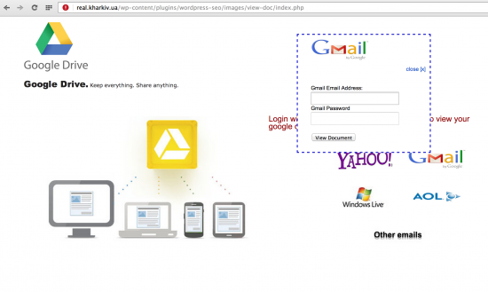 Improved Google Docs attack May 2014