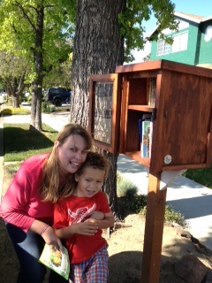 Stephanie Brown used social media to fundraise for the free library in San Jose, Calif.