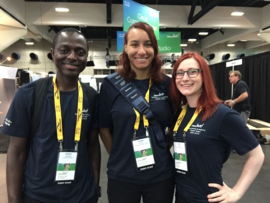 At events like Cisco Live, Dream Team students work side-by-side with professionals while building their soft and technical skills.